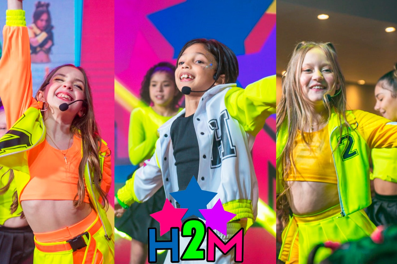 Evento de lançamento do novo clipe do Trio H2M