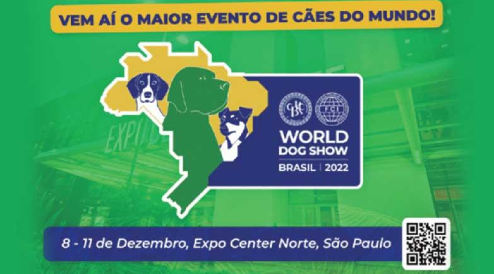 O maior evento de cães do Mundo acontece no Brasil em Dezembro